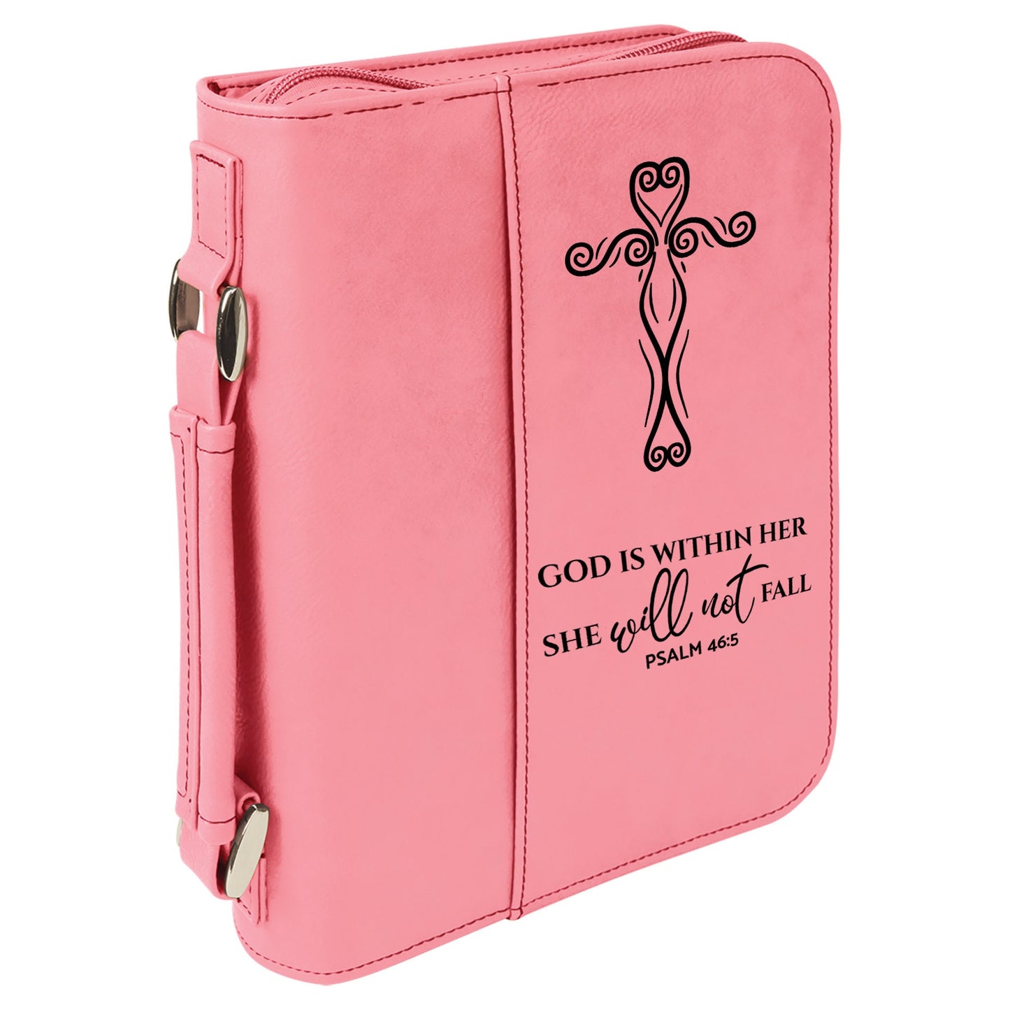 Leather Bible Covers for Women Men Custom Engraved Personalized Book Cover