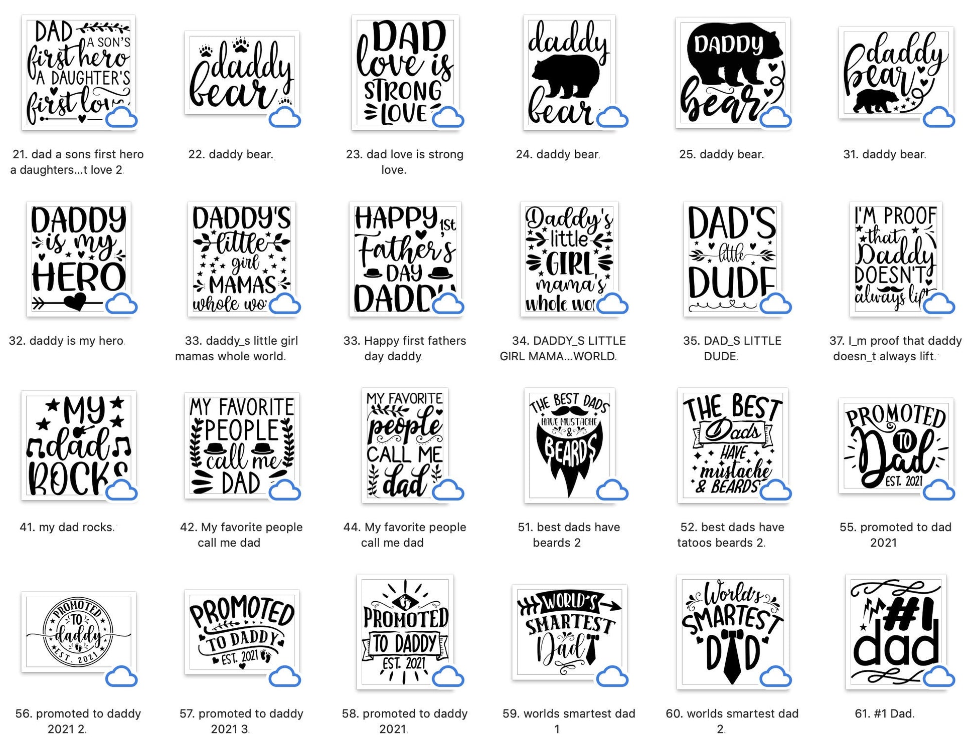 Daddy Bear Tumbler Gift for Dad Birthday Coffee Tea Cup Mug