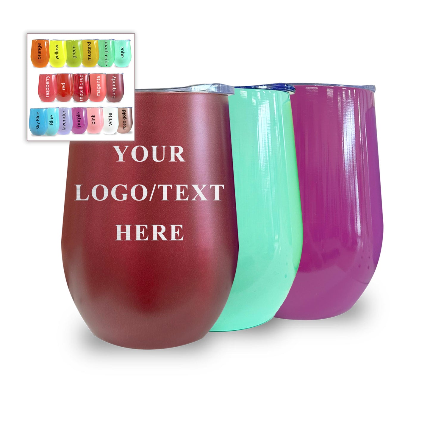 Custom Tumbler - Gifts for Seamstress, Taylor, Grandma - Laser Engraved Wine Mug Cup - Personalized Travel Gift