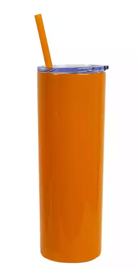 Custom Logo Skinny Tumblers 20 oz Stainless Steel Double Wall Wholesale