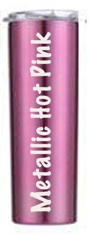 Custom Logo Skinny Tumblers 20 oz Stainless Steel Double Wall Wholesale