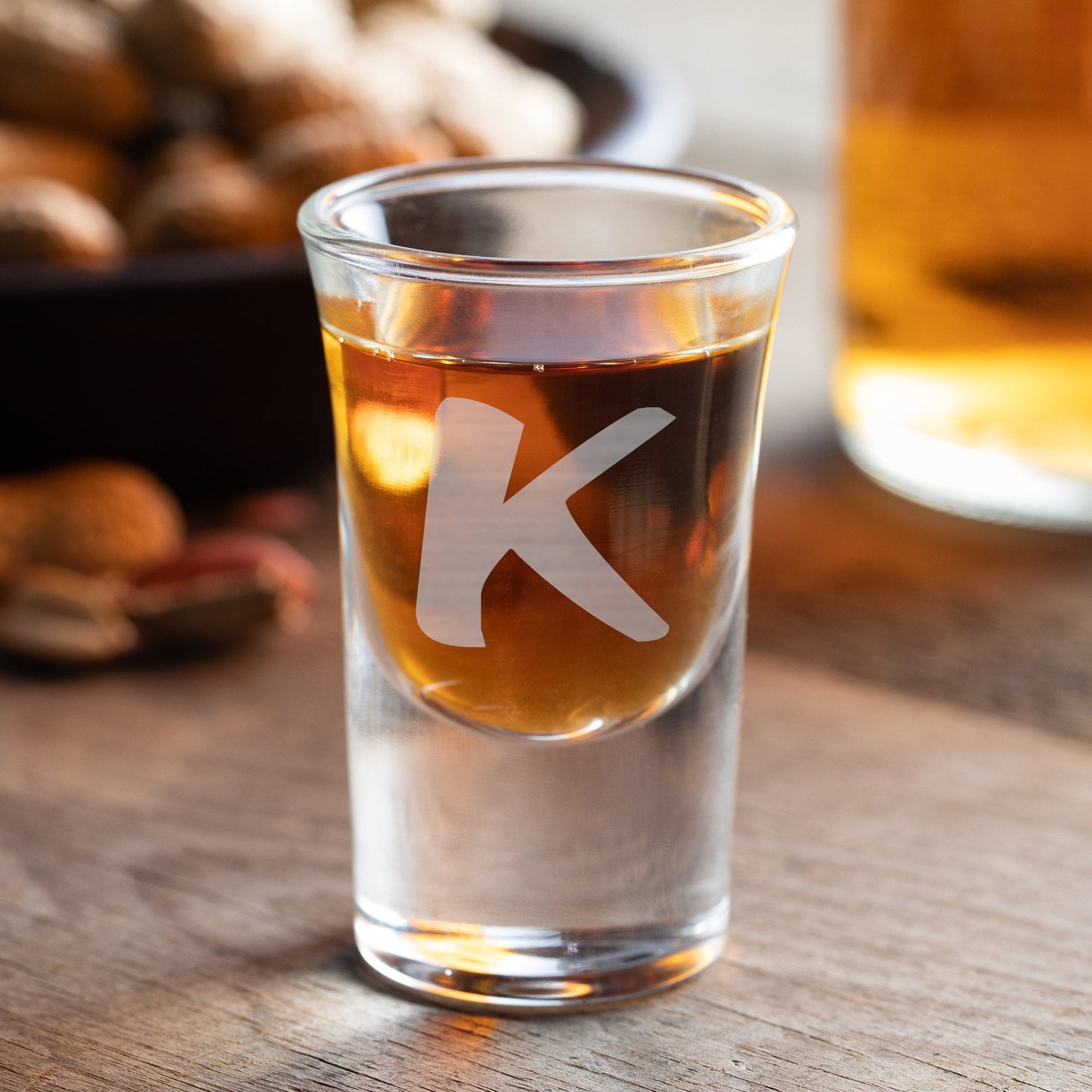 Custom Vodka Shooter Glass Laser Engraved Whiskey Tequila 1oz Personalized Glass