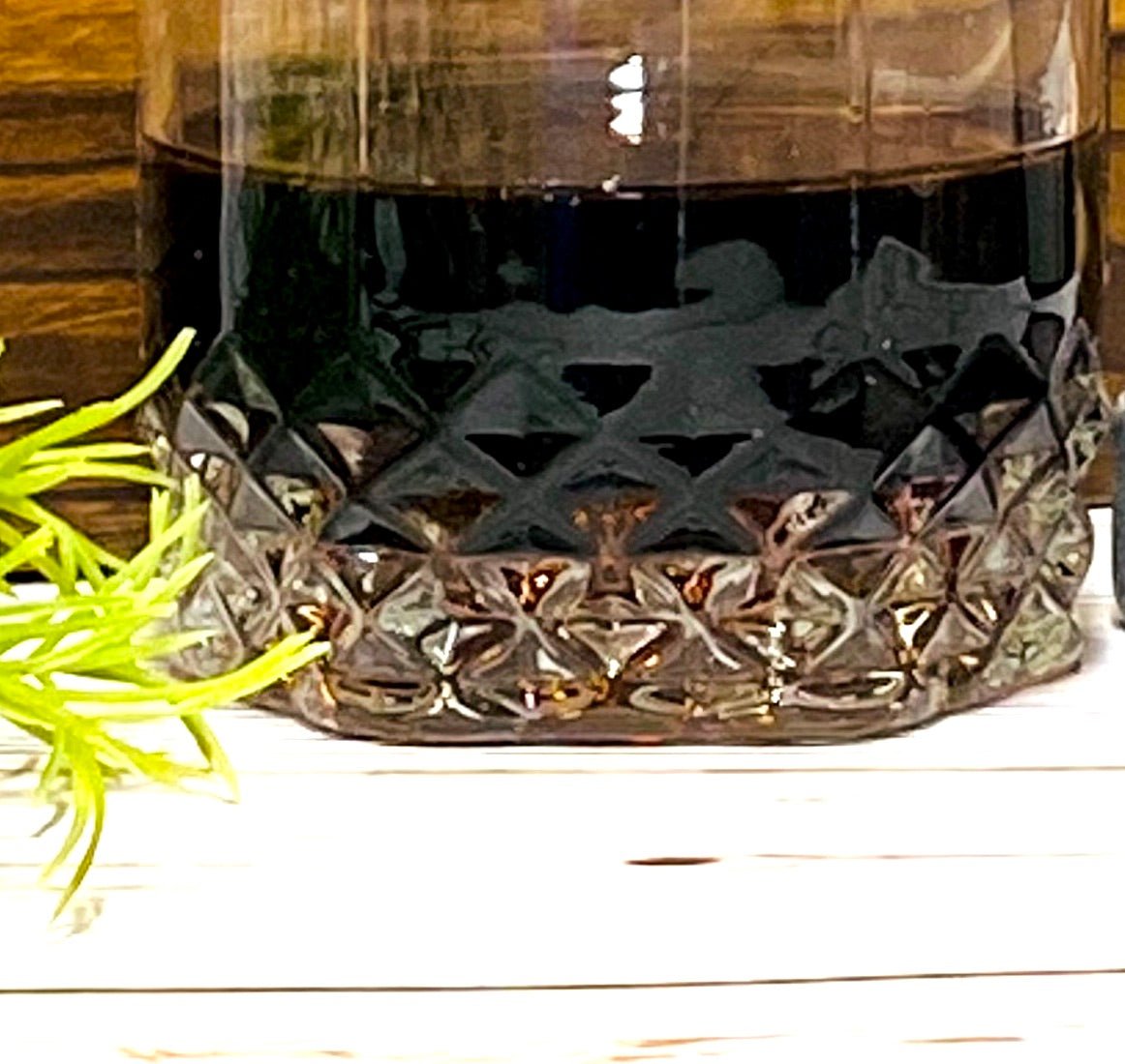 Custom Whiskey Glass 8.25 oz. Rocks Old Fashioned Bourbon Glass Laser Engraved Etched Wedding Birthday Gift