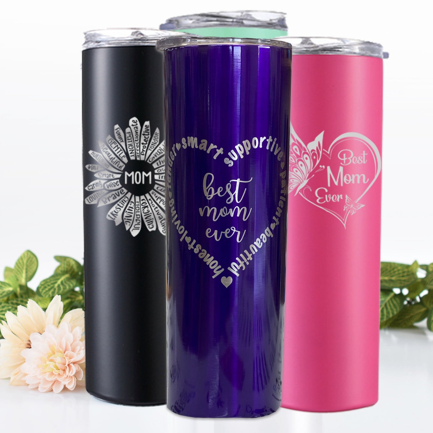 Personalized Mom Birthday Gift Tumbler Mother Day Cup Gift