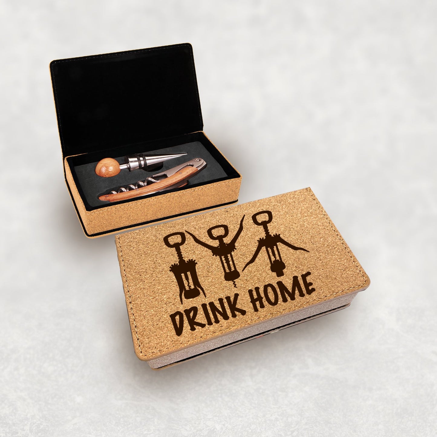 Wine Opener Tools Set Personalized Wine Lover Gift Accessories Laser Engraved