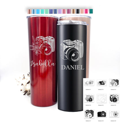 Photographer Tumbler Cup Wedding Photographer Photo Editing Gift Custom