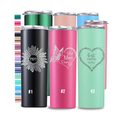 Personalized Mom Birthday Gift Tumbler Mother Day Cup Gift