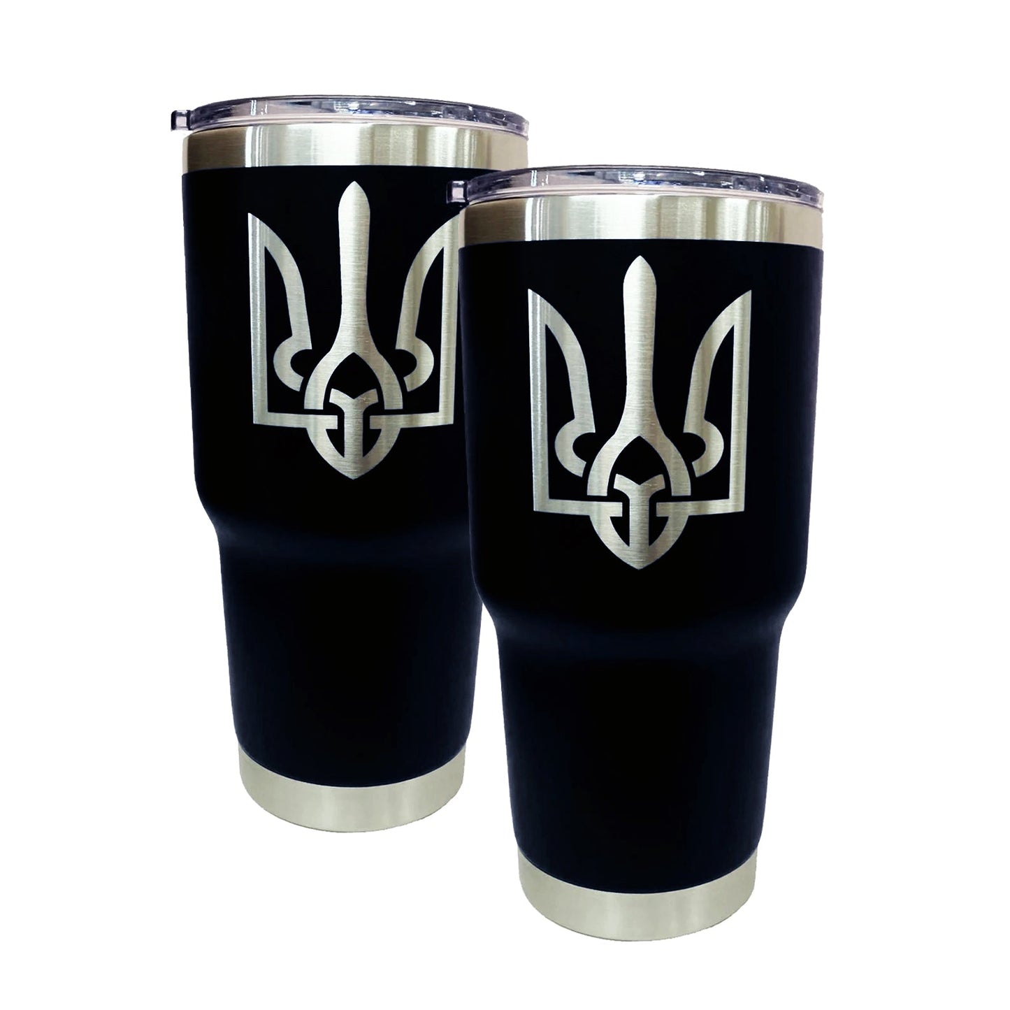 Ukraine Support Coat of Ukraine Tumbler Mug Gift Emblem Travel Coffee Cup